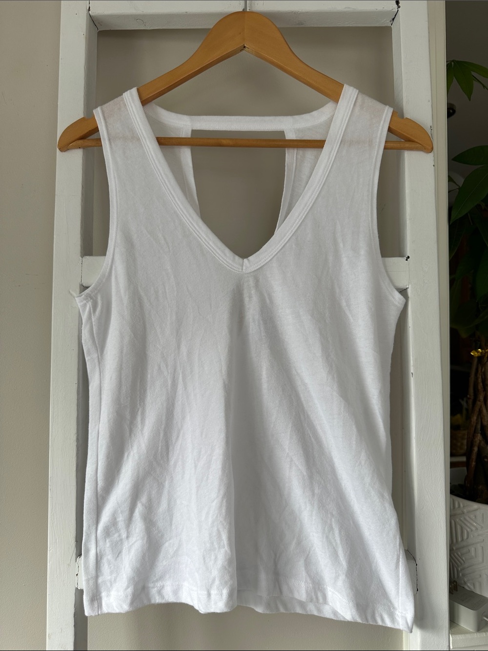 Beyond Yoga Deep V Open Back Tank Top